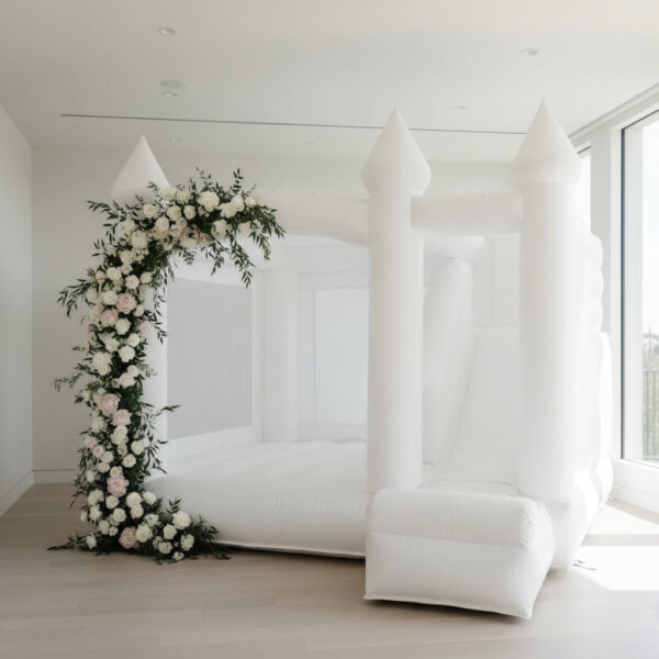 White Bounce Castle